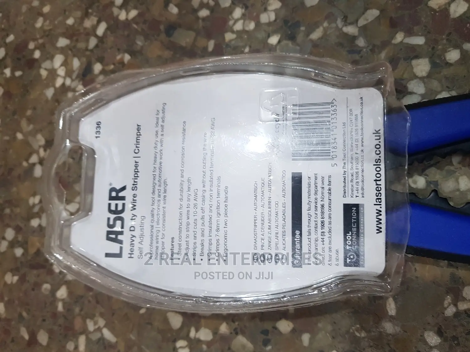 Laser Heavy-Duty Wire Stripper/Crimper 1336