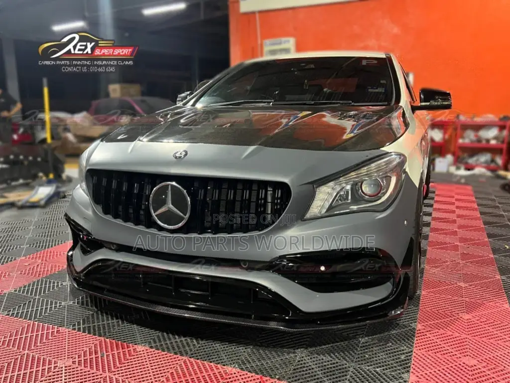 Cla W117 180 200 C250 45 Amg Facelift Front Bumper 2014-2019
