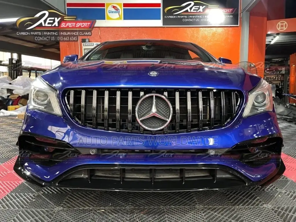 Cla W117 180 200 C250 45 Amg Facelift Front Bumper 2014-2019