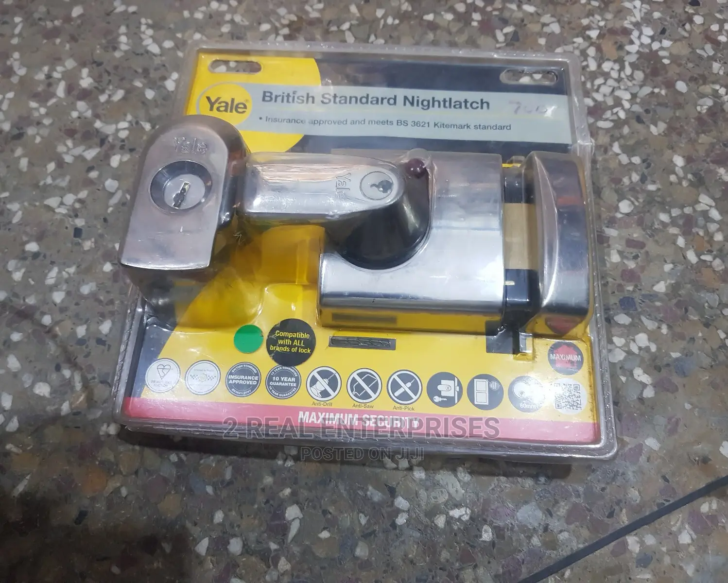 Yale British Standard Night Latchw