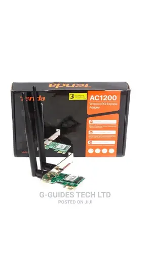 Tenda AC1200 Wireless PCI Express Adapter or Card E12