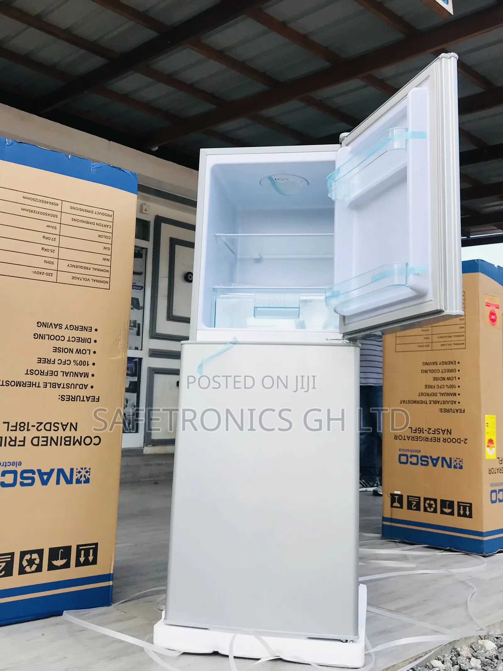 Bottomfreezer Doubledoor Nascod2-18fl Fridge