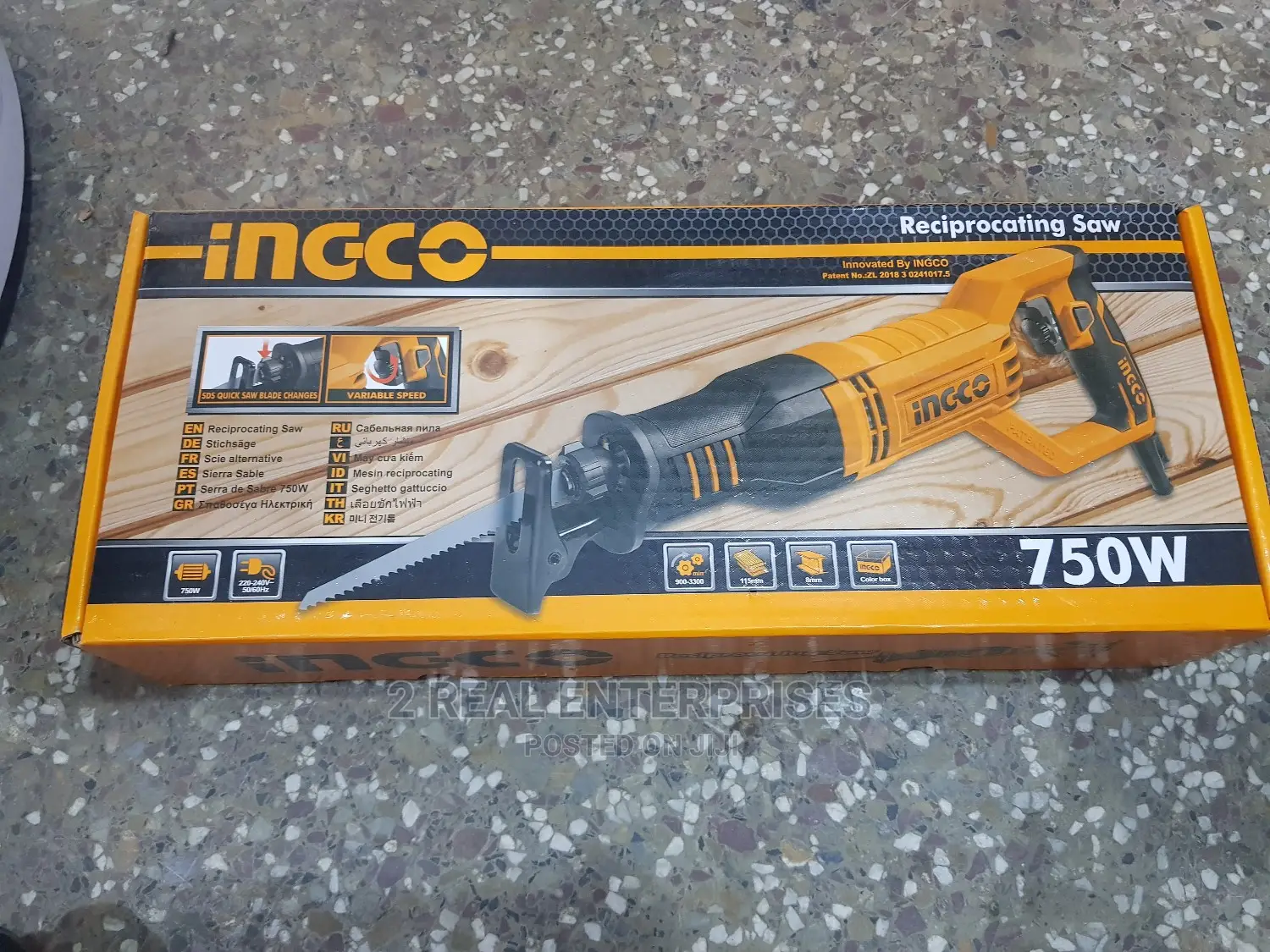 Ingco Rs8008 Reciprocating Saw 750w