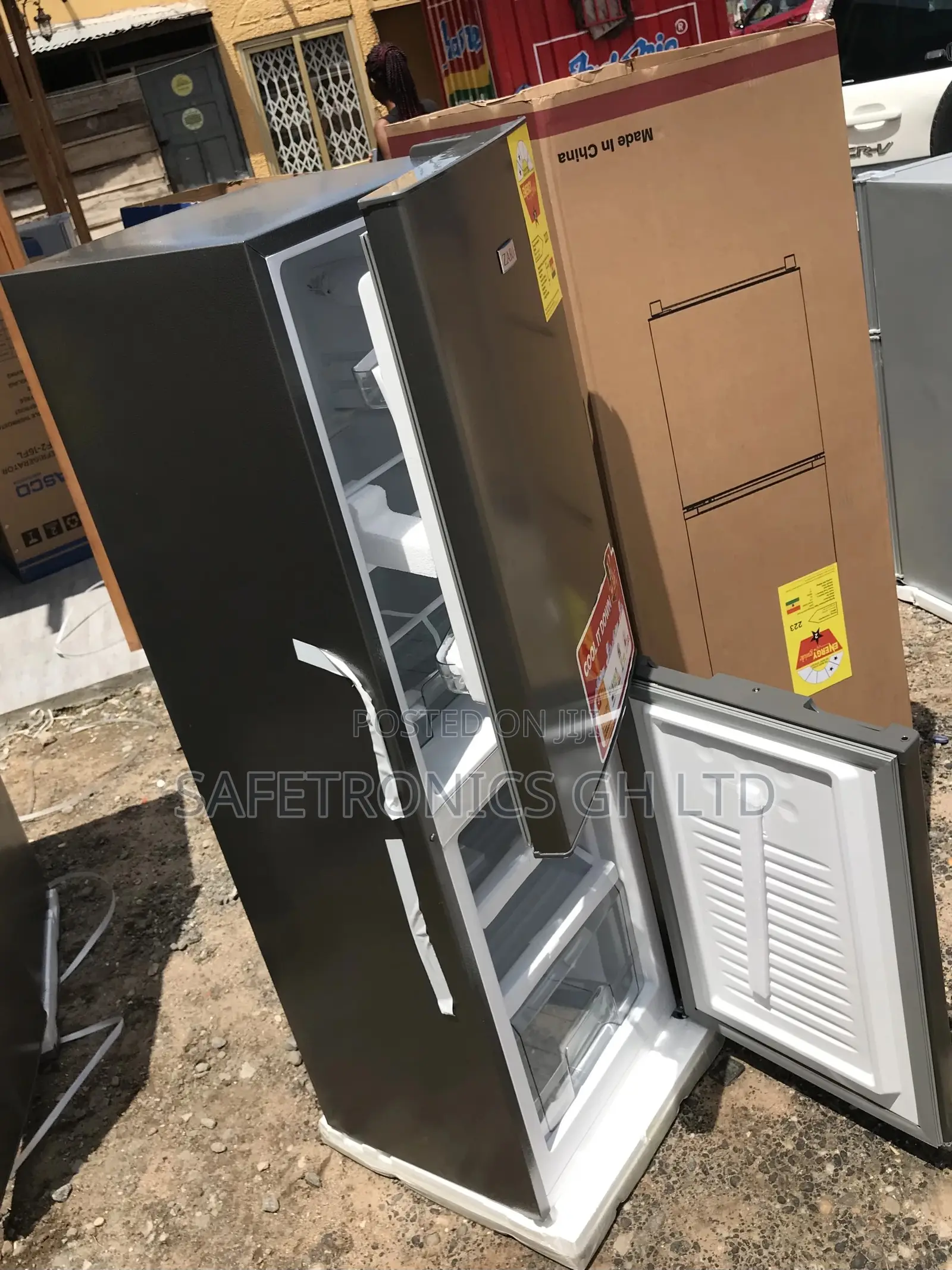 New Zara-180bf Doubledoor Fridge  Bottomfreezer