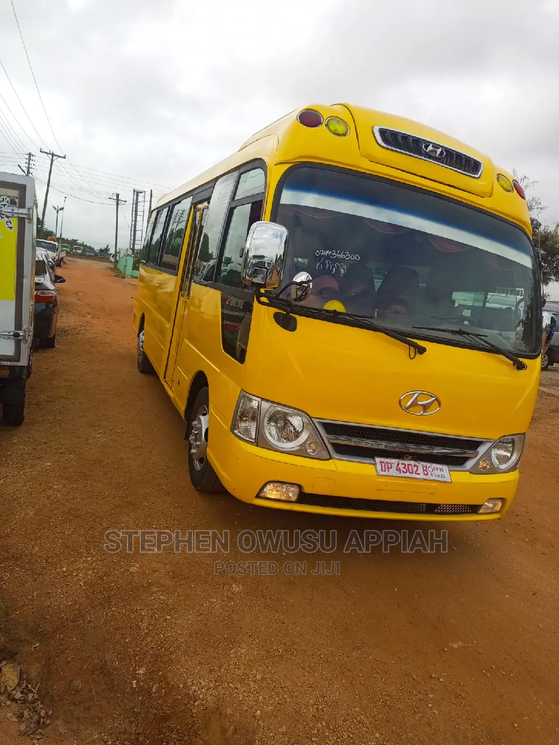 Hyundai County 2014 Yellow