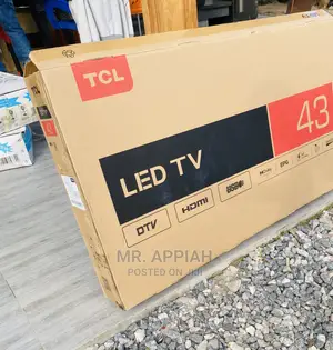 (43D3200)Reliable TCL 43inch Full LED Smart Tv 