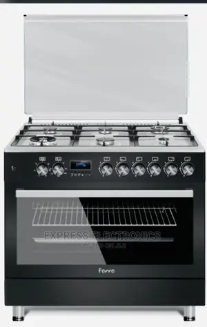 Exclusive Design 6burner Ferre Gas Cooker Rotisserie
