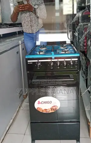 4 Burner Burner Burner Burner Oven Chigo Grill Auto Ignition