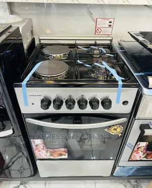 2+2 Stove Oven Volcano Sliver Cooker Exclusive One