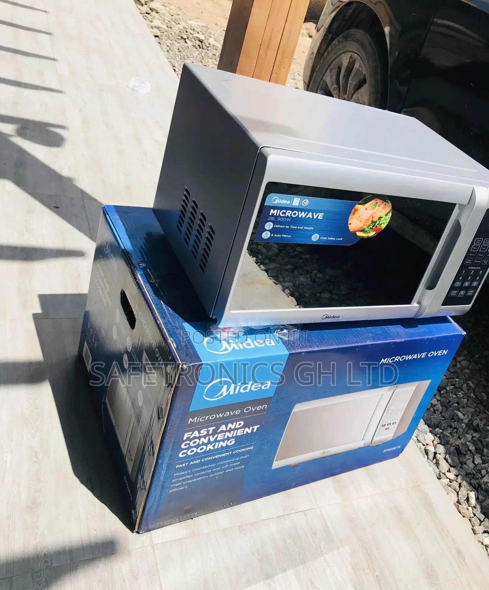 Adjustable in-Built Electric Mircowave Midea 28 Liters 
