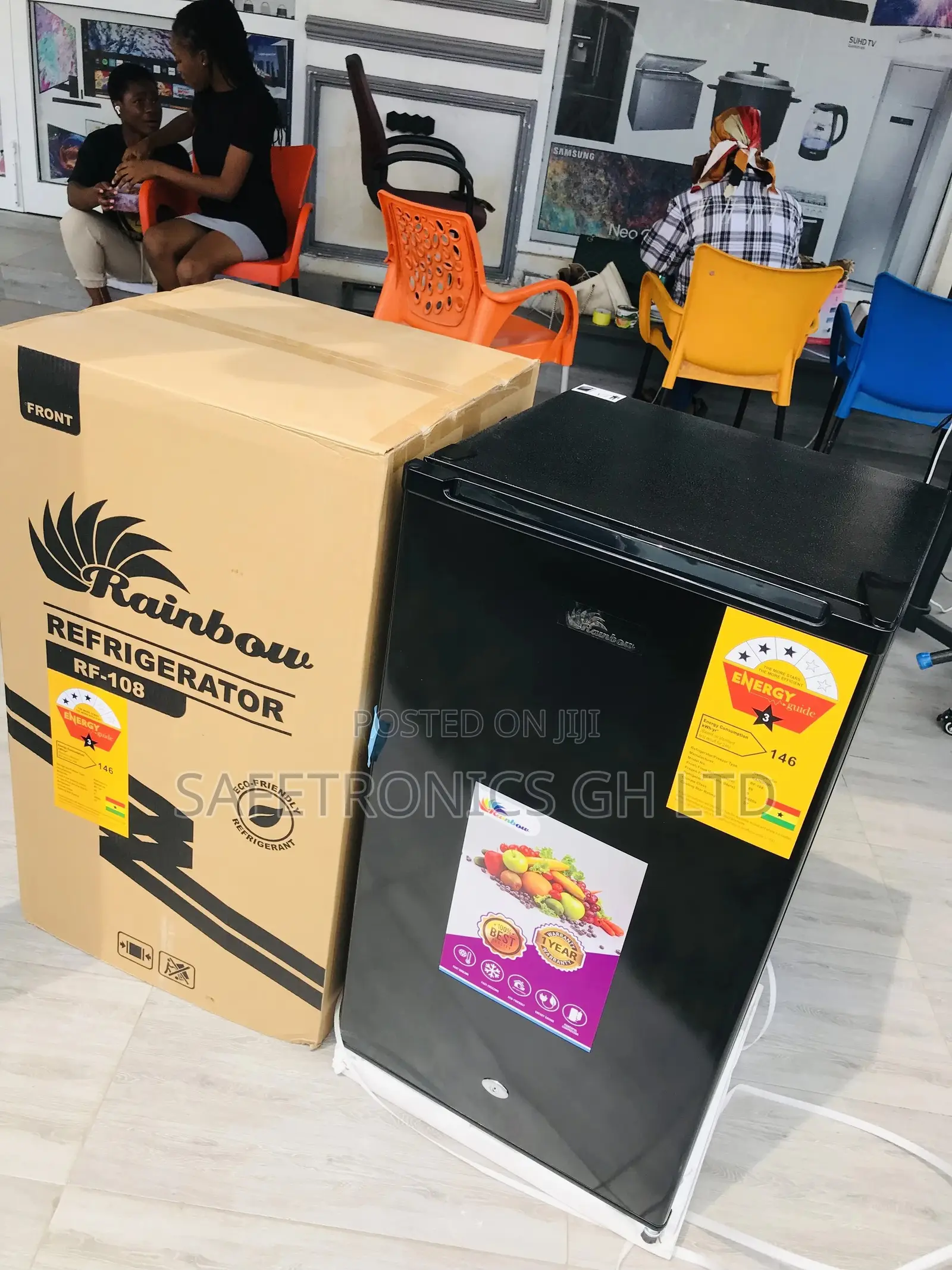 Rainbow  80 Liters Topfreezer Singledoor Tabletop