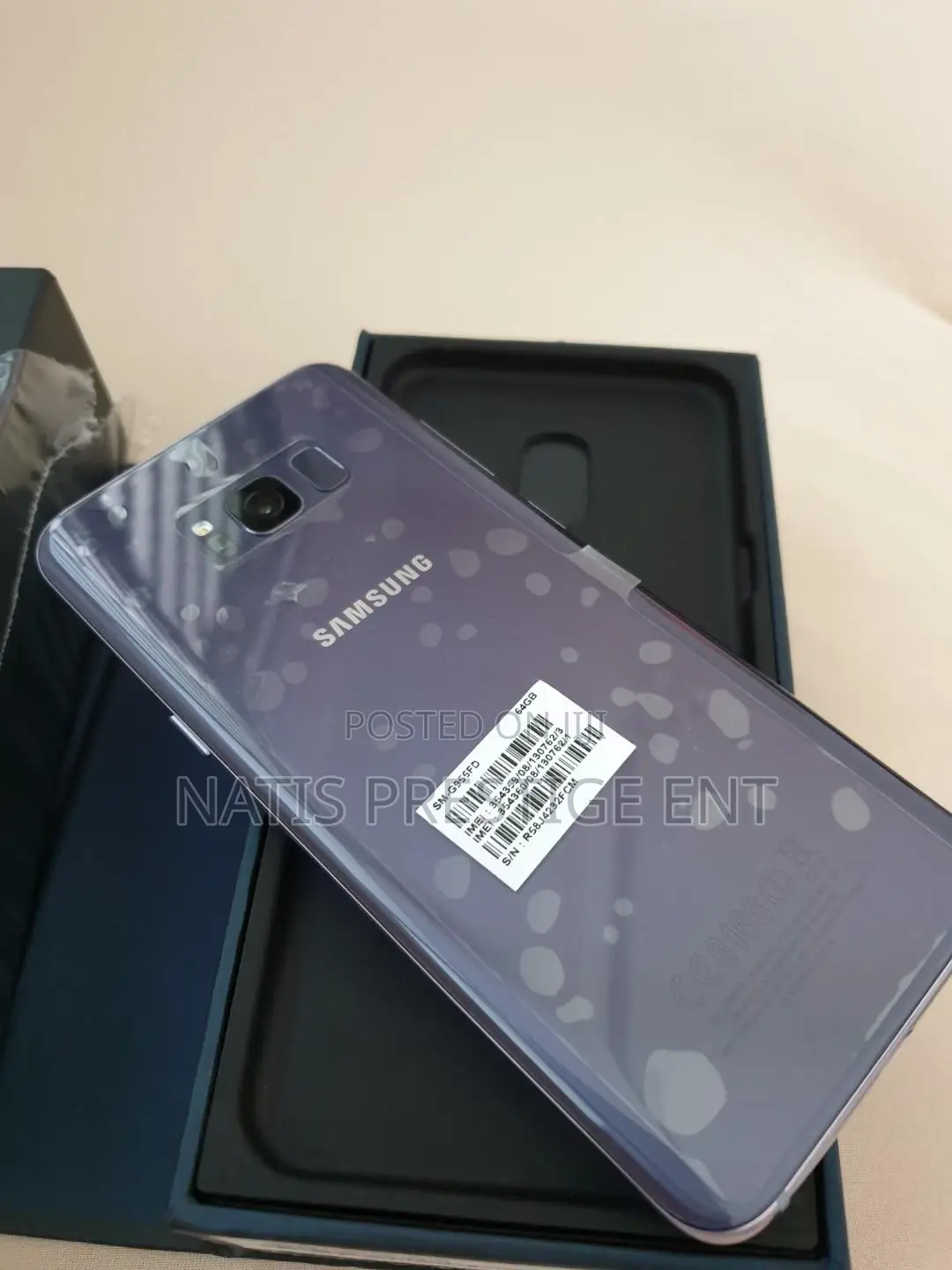 New Samsung Galaxy S8 Plus 128 GB Blue