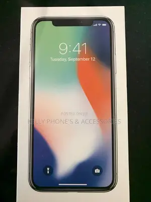 New Apple iPhone X 64 GB Silver