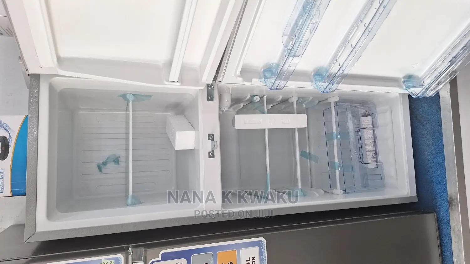 138liters_nasco Nasdf2-20 Double Door Fridge