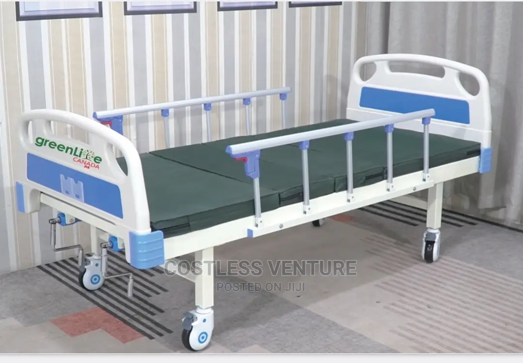 Greenlife 2 Crank Hospital Bed With Mattress