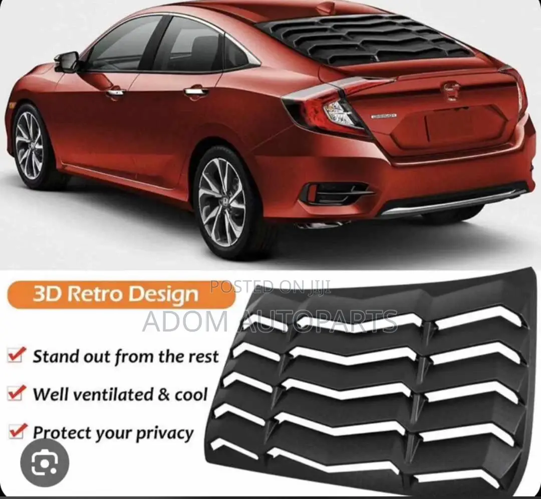 Honda Civic Accord Windshield Back Glass Shade Shield