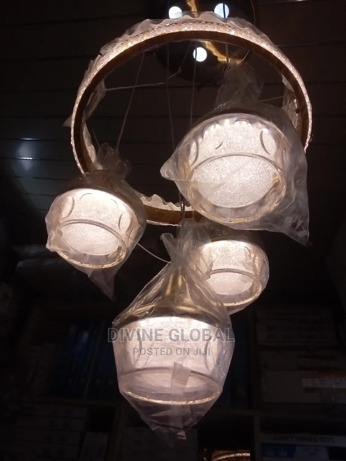 LED 3 Color Pendant Kingstyle Chandelier Lights