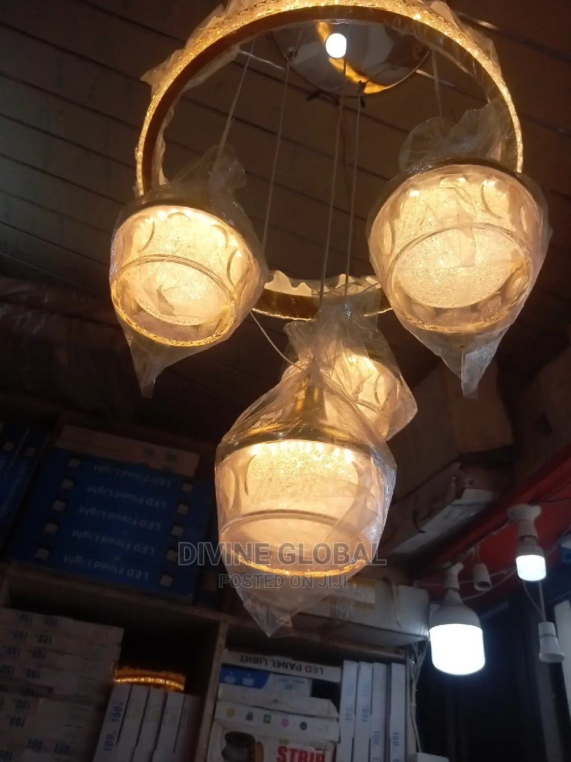 LED 3 Color Pendant Kingstyle Chandelier Lights