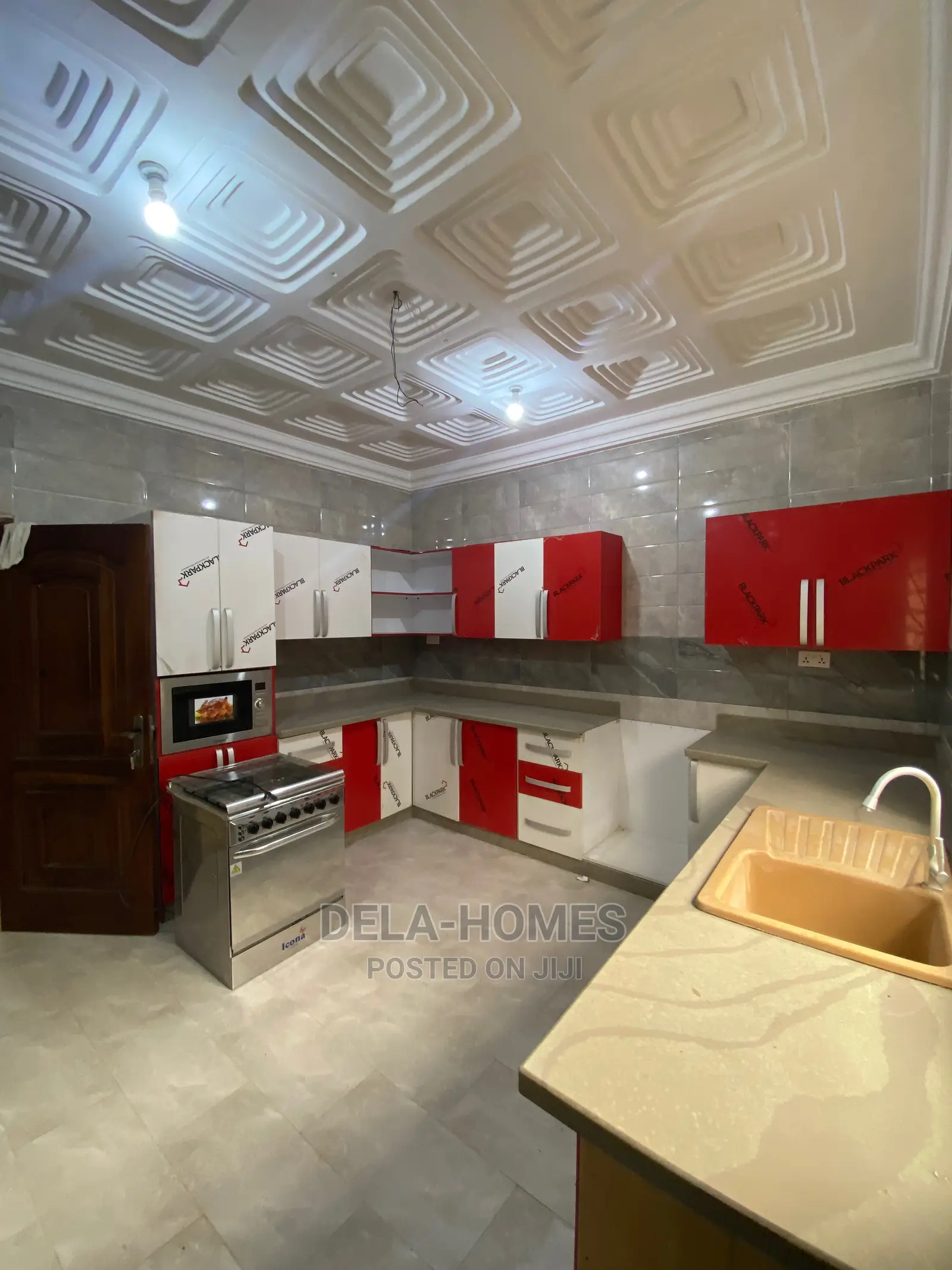 Three Bedroom Self Compound for Rent at Ashaley Botwe.