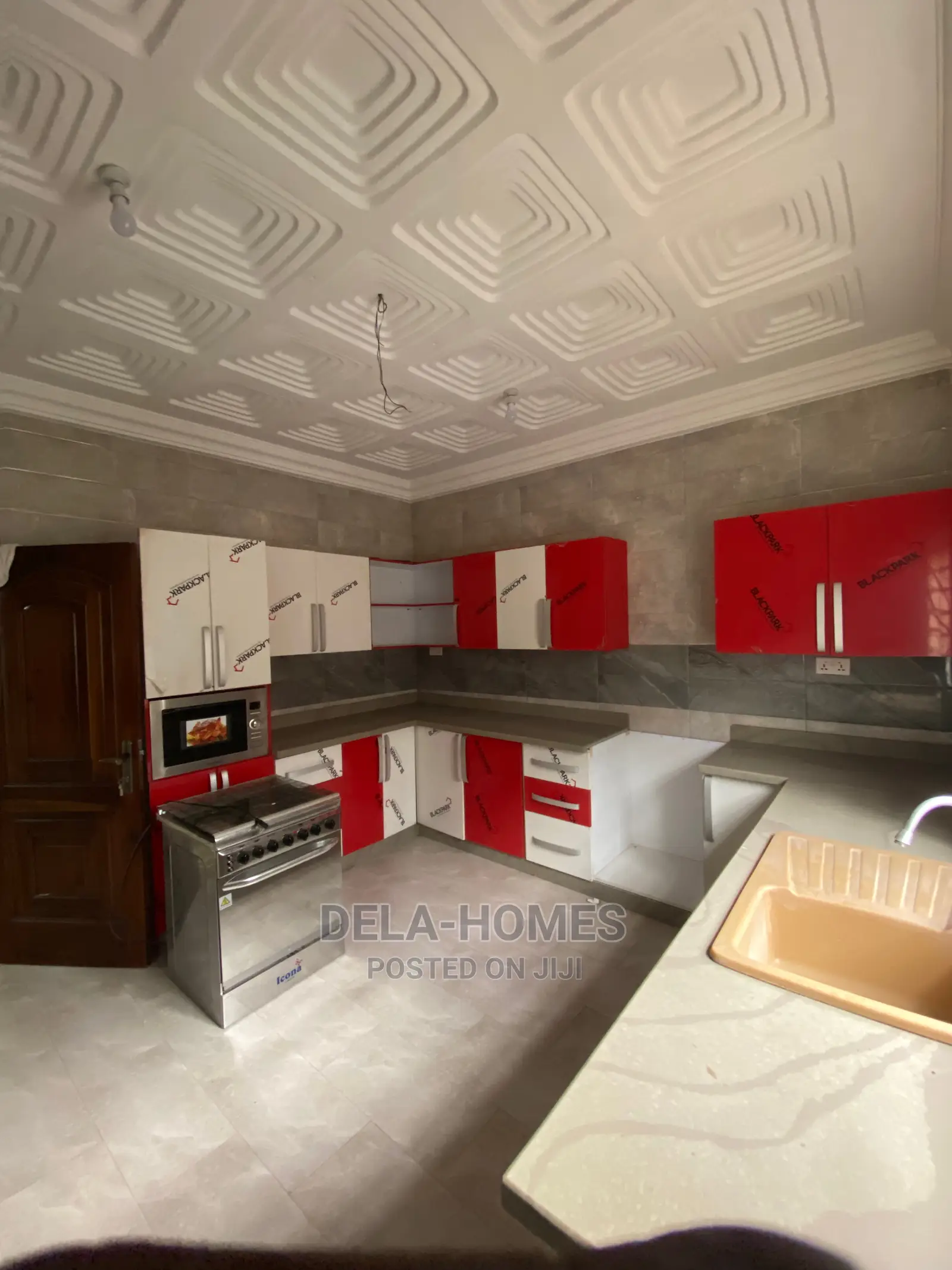 Three Bedroom Self Compound for Rent at Ashaley Botwe.