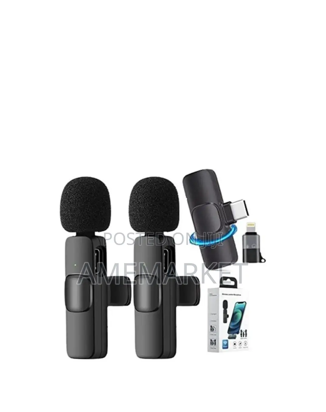 Wireless Microphone for Android Type-C and iPhone