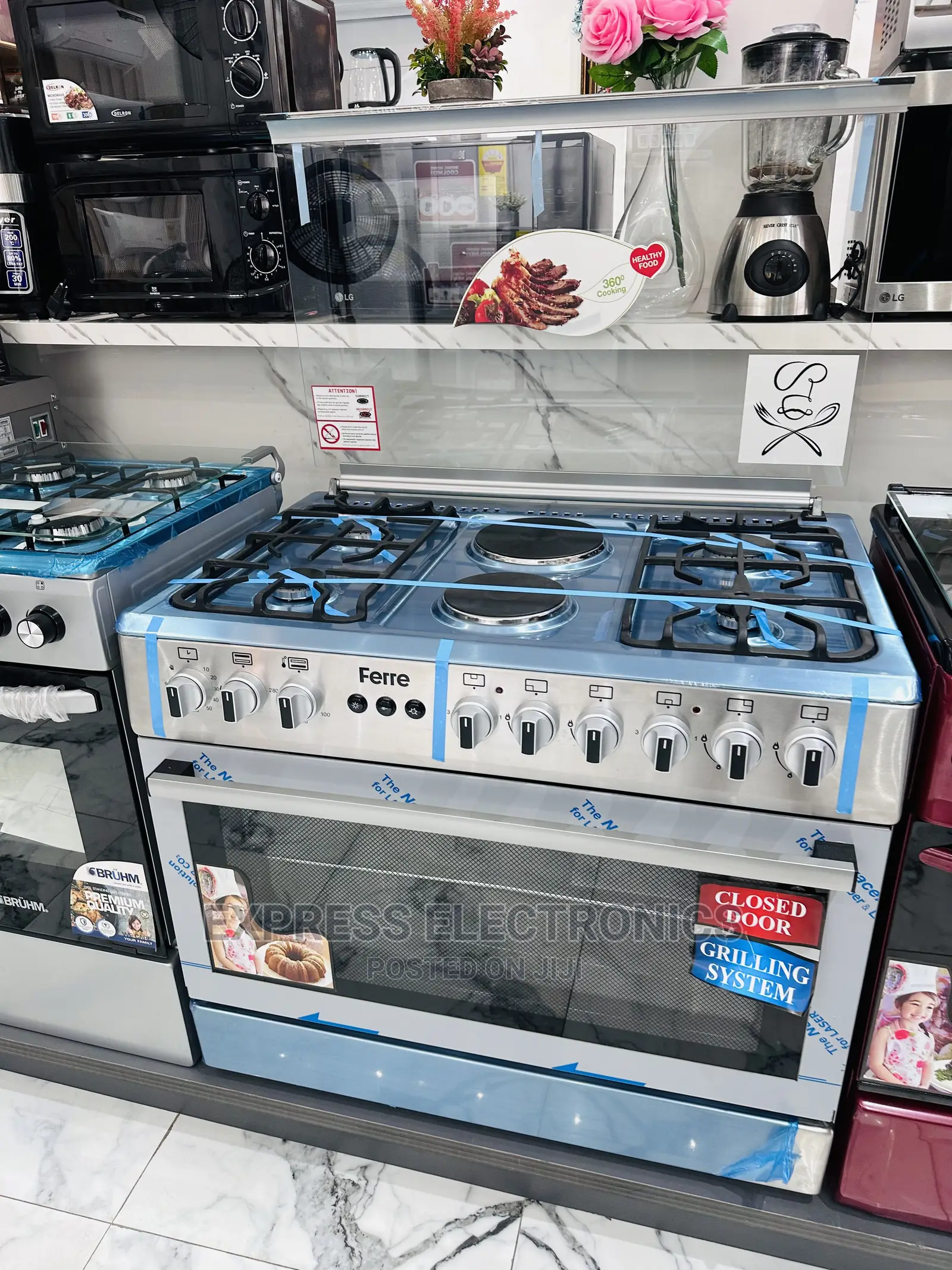 More Popular Ferre Stove 4-2 60/90 Gas Cooker Oven Grill