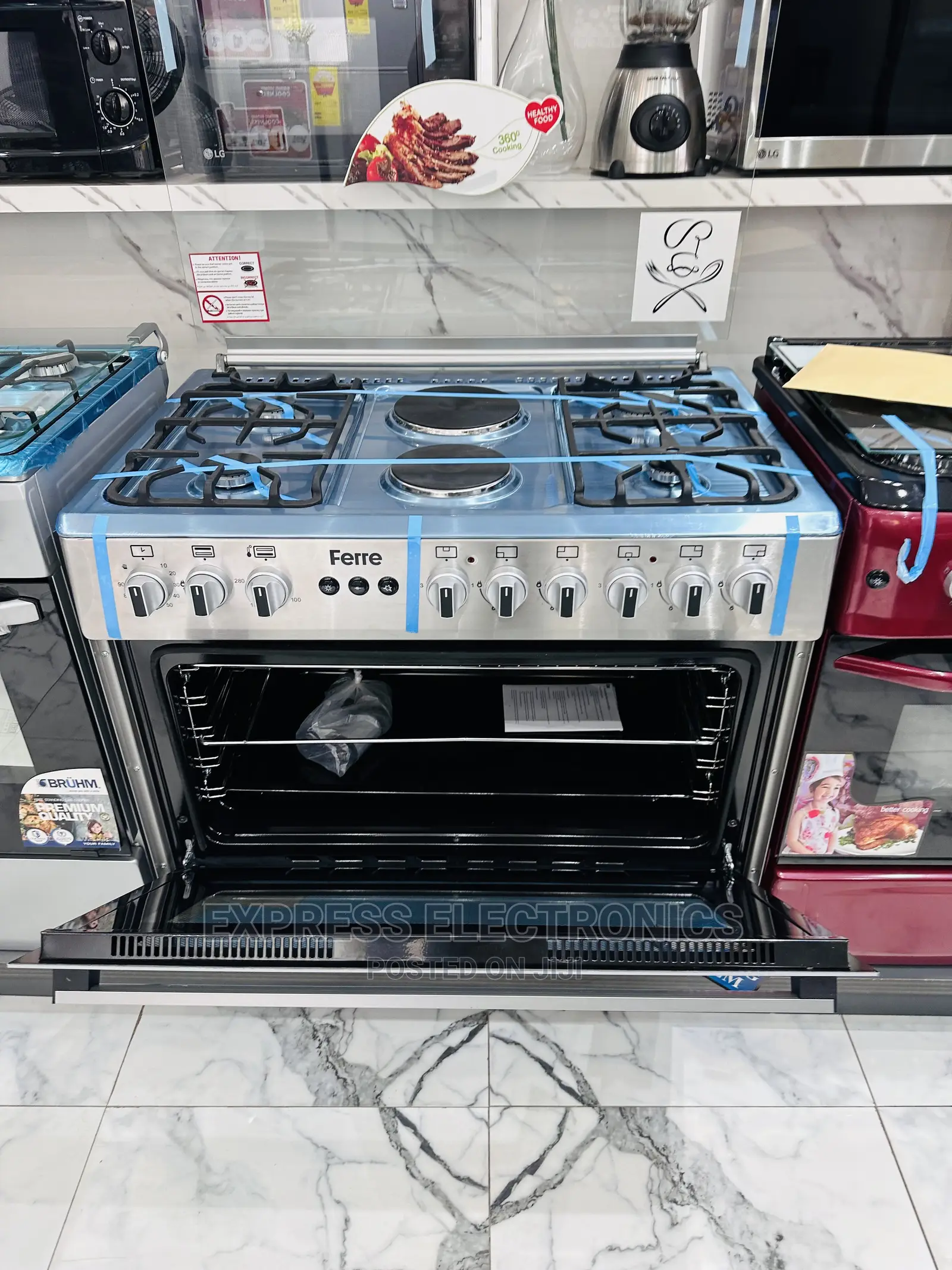 Figured Out Ferre Stove Oven Grill 4-2 Rotisserie Chicken