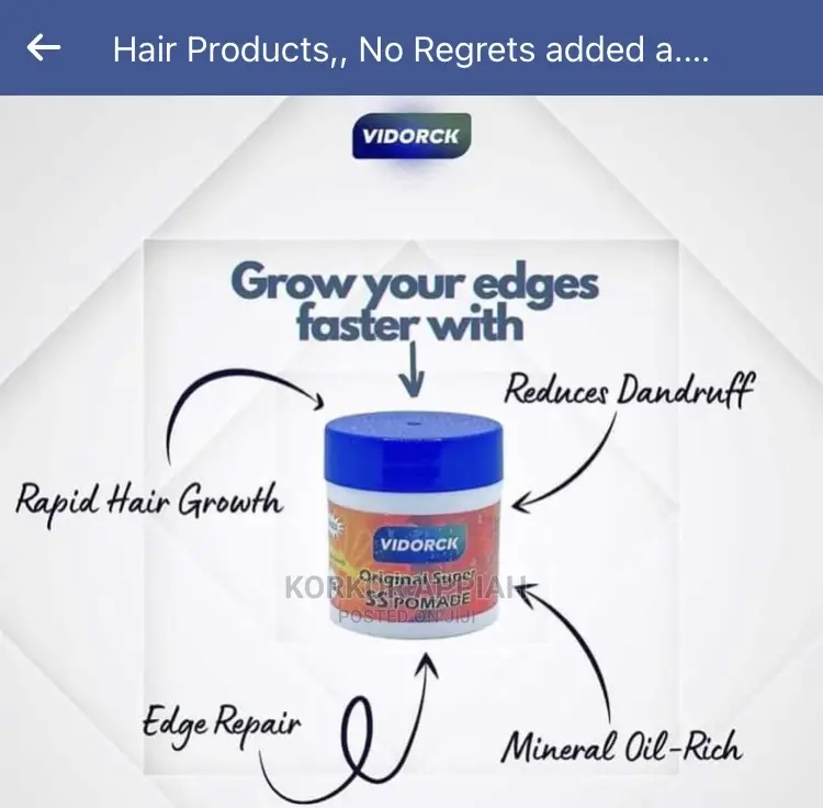 Vidorck Natural Hair Product