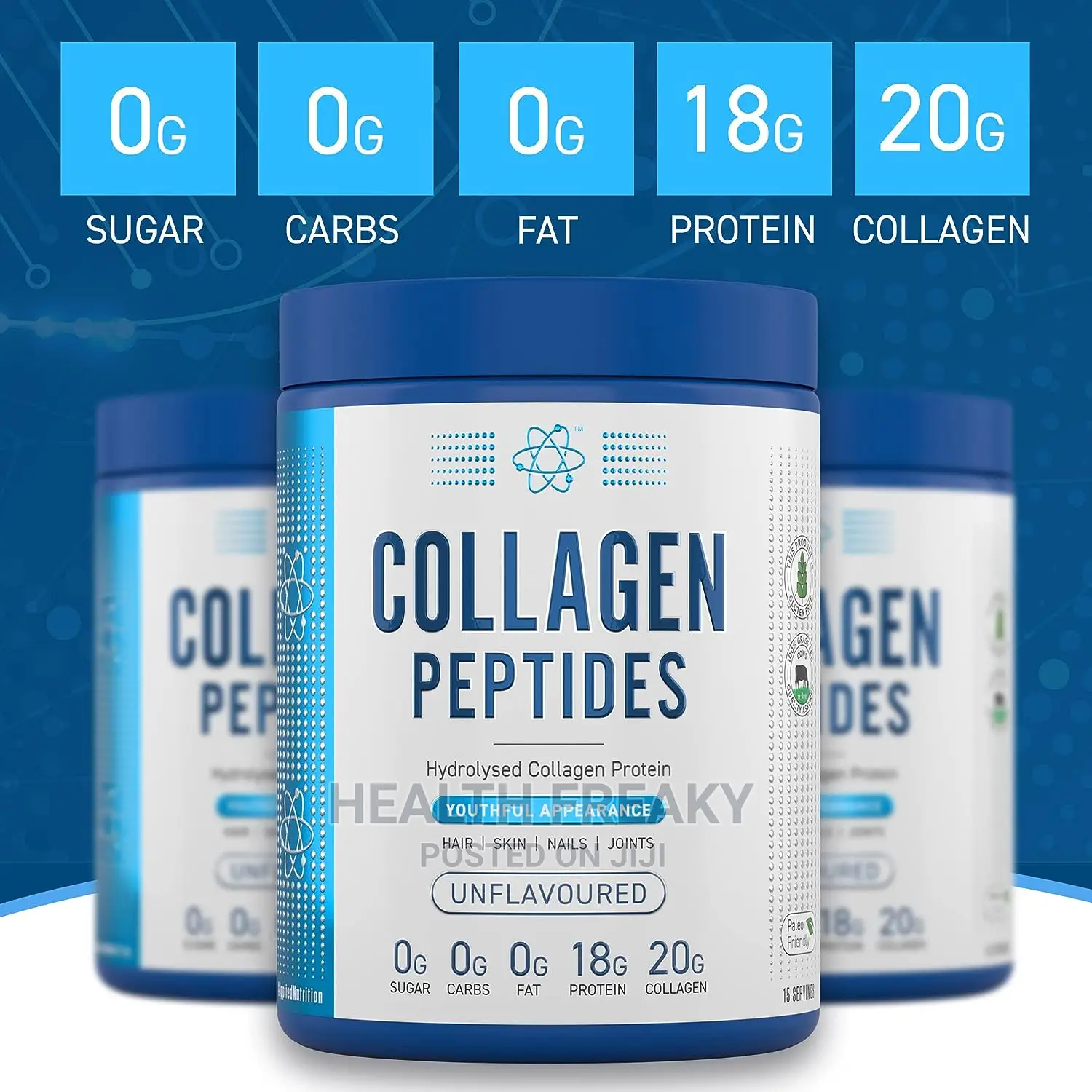 Collagen Protein Peptides Anti Aging Skin Hair Nails