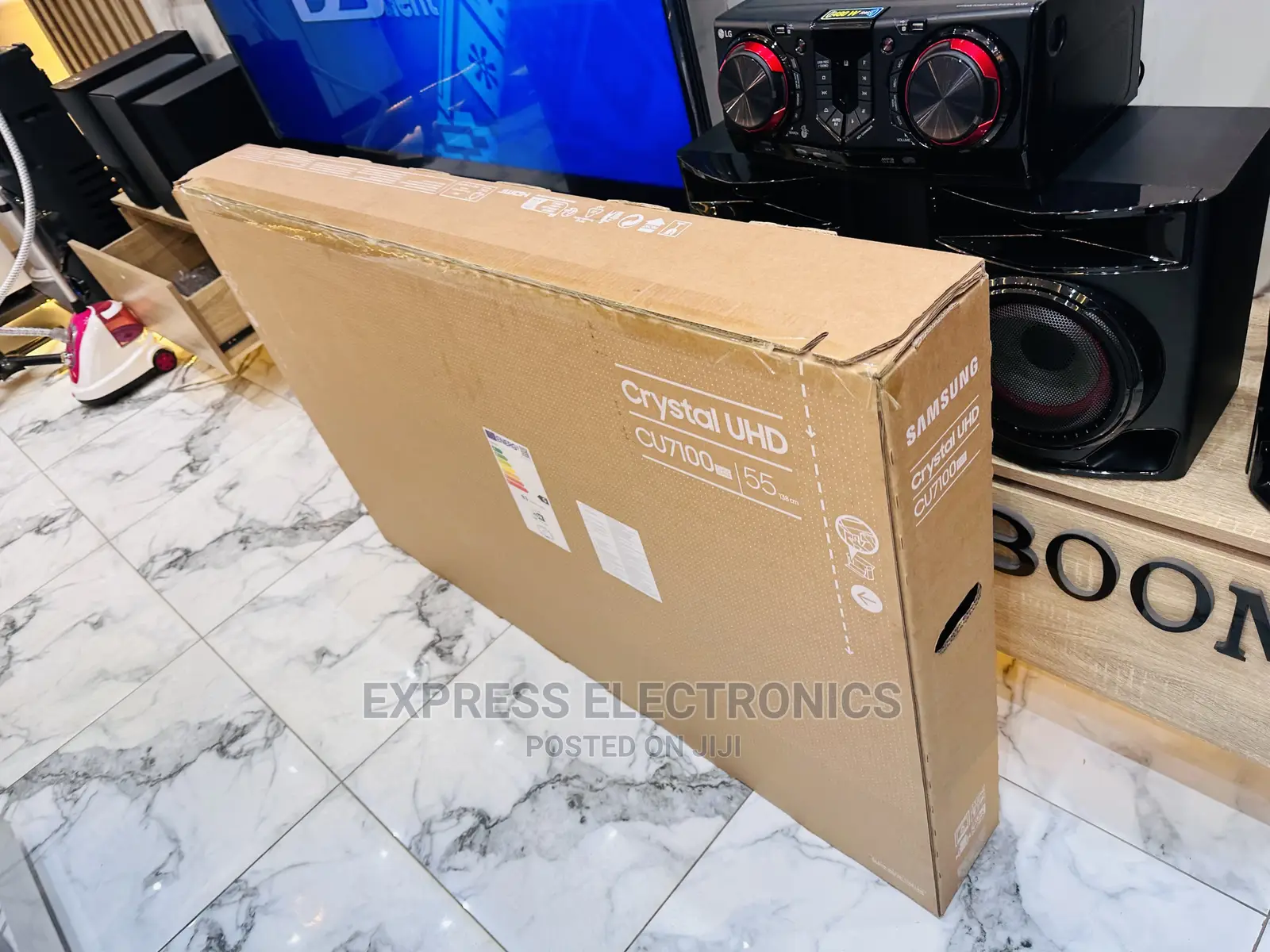 Crystal Uhd Smart Samsung 55”Cu7172 Tv New Model