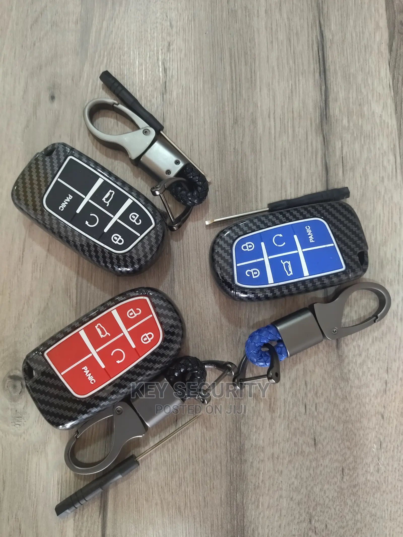 Carbon Fibre Case Compatible With Chrysler 200 Smart Key