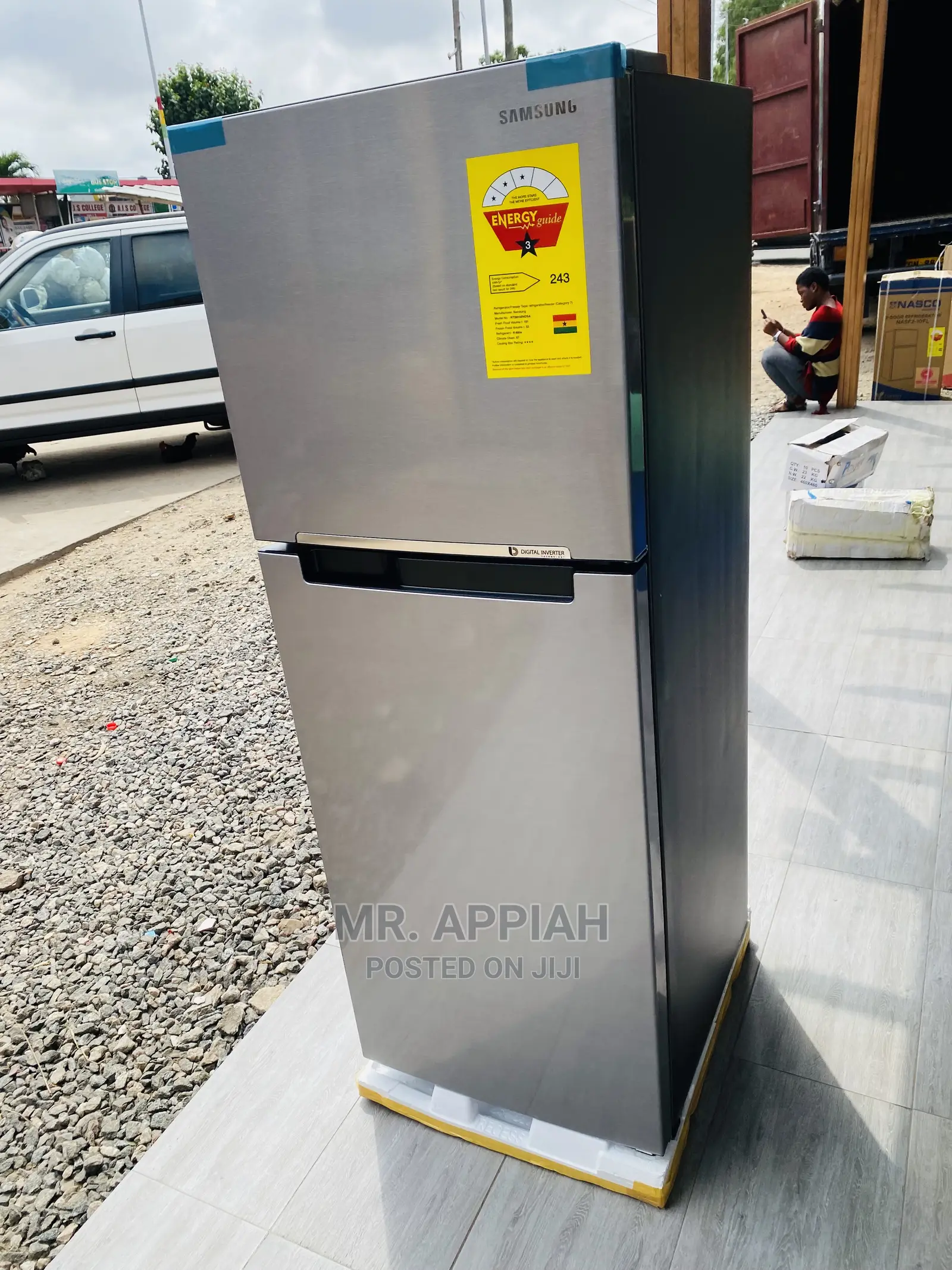 Reliable Samsung 280L Freezer Fridge + Multi Storage Basket