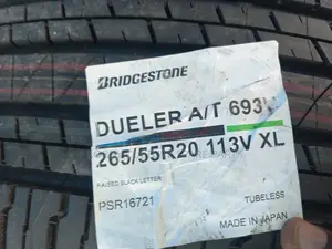 Original Bridgestone 265/55 R20