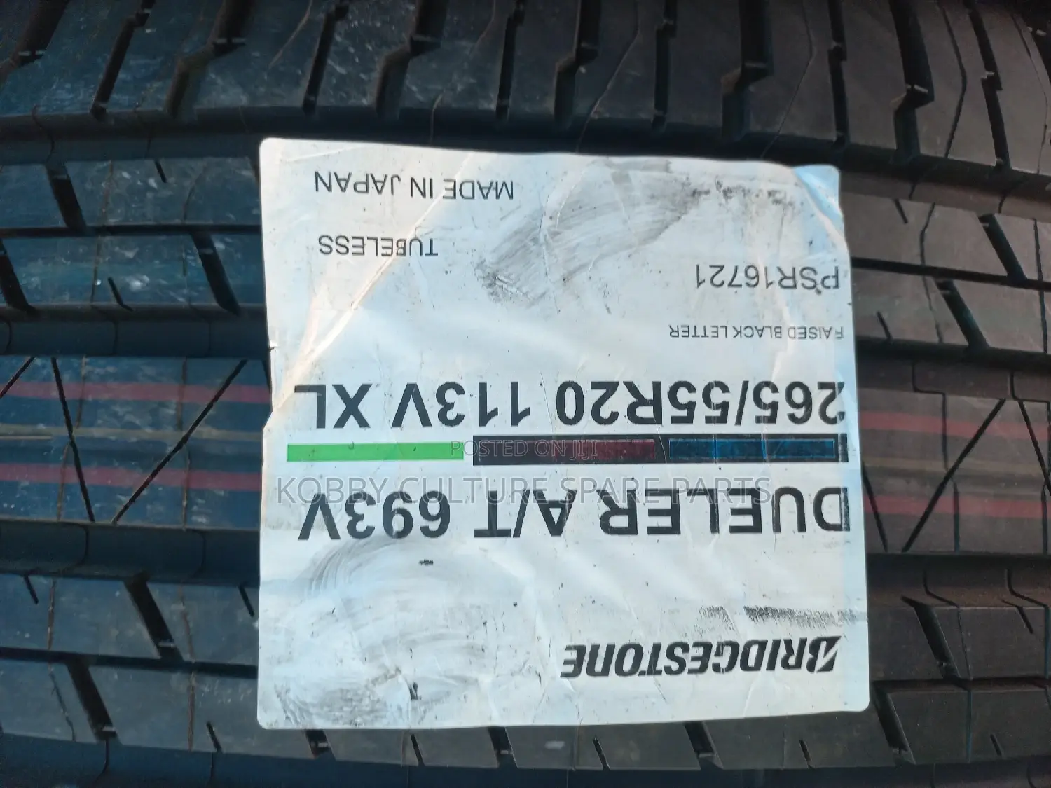 Original Bridgestone 265/55 R20