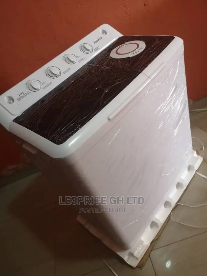 Classic Design-Decakila 13kg Dual Washing Machine