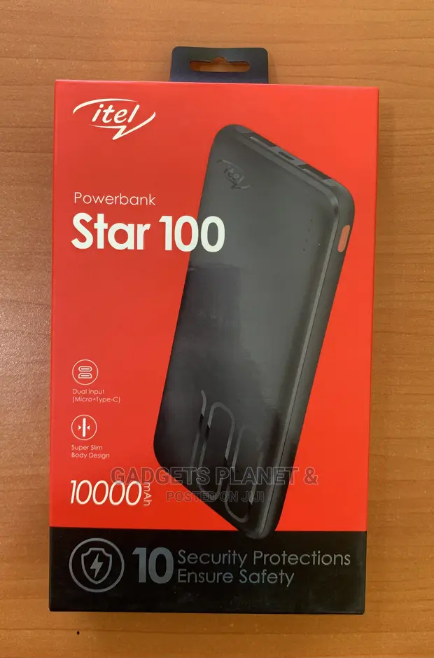 Itel Star 100 (IPP-53) Power Bank 10,000mah in Lartebiokorshie