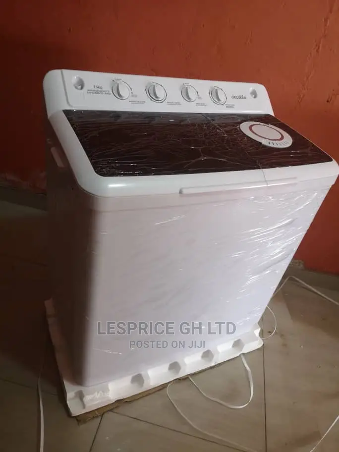 Decakila 13kg Washing Machine Diamond Drum