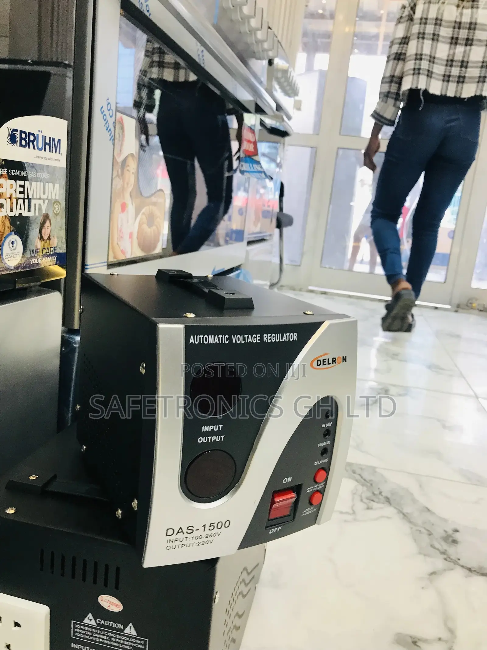 Fast Automatic Das-1500 Voltage Regulator Delron