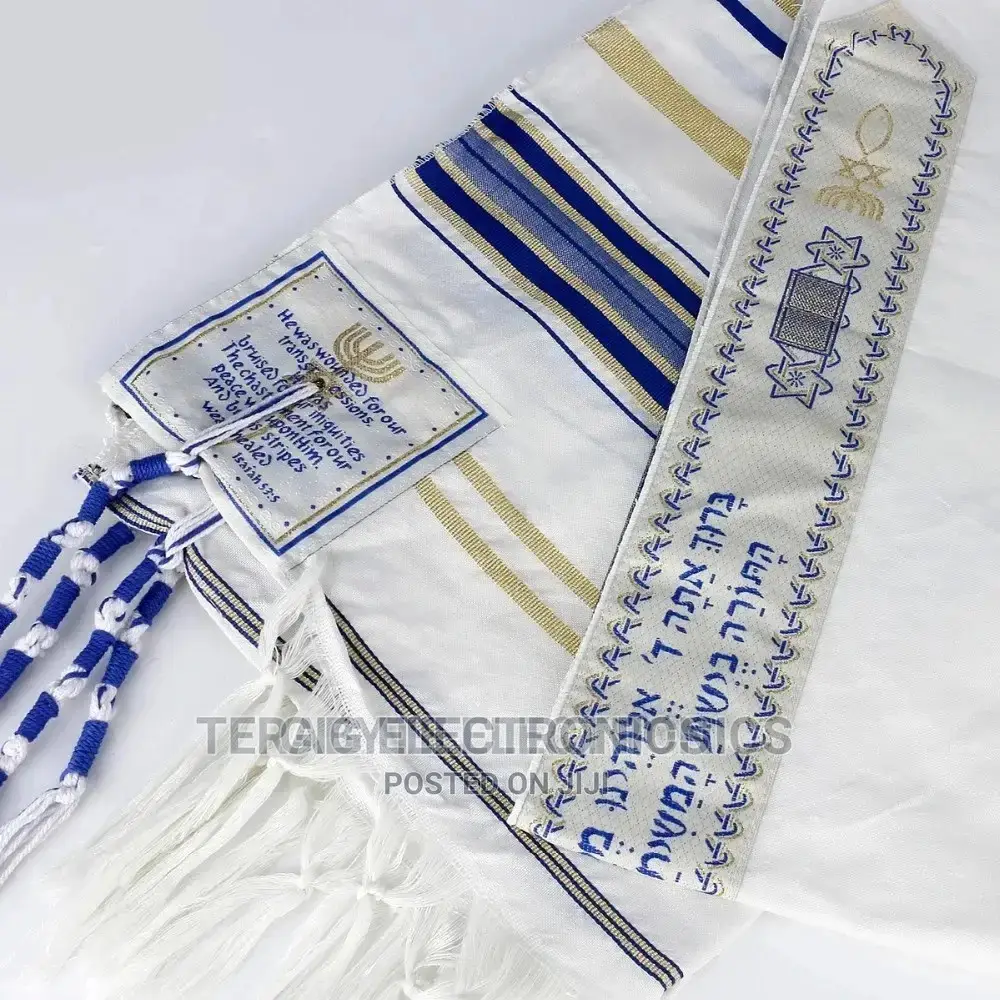 Tallit Prayer Shawl - Royal Blue