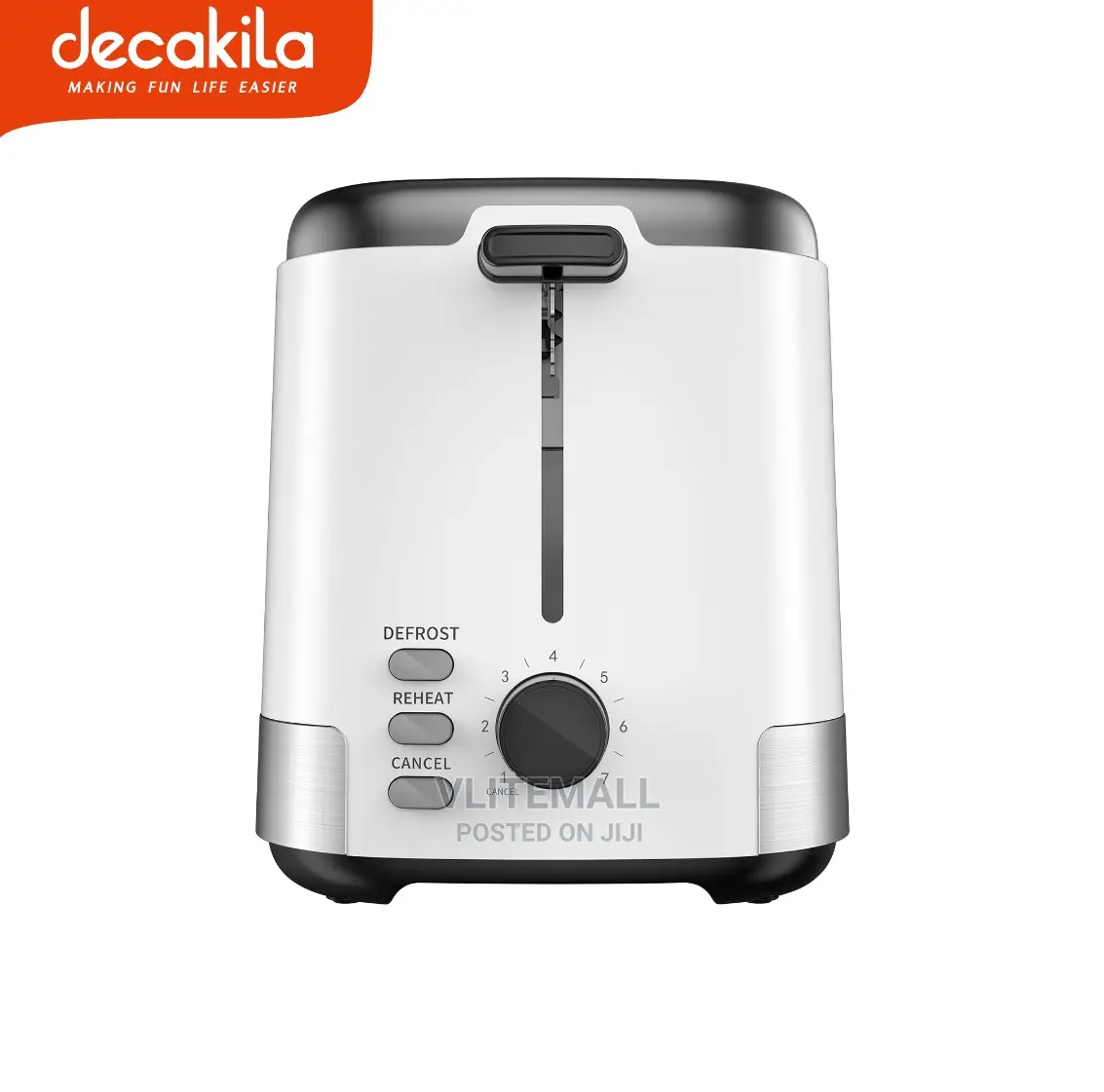 Decakila Toaster 2-slice (KETS009M)