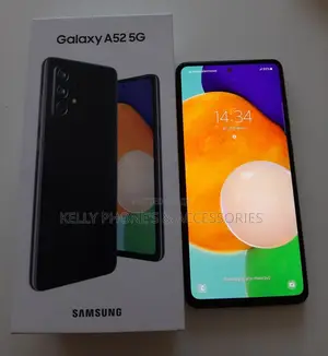 New Samsung Galaxy A52 5G 128 GB Black
