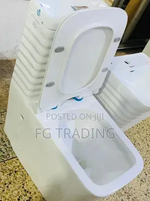 Stylish Water Closet - Combined Toilet - Soft Close WC
