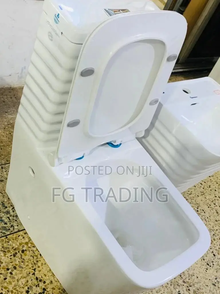 Stylish Water Closet - Combined Toilet - Soft Close WC