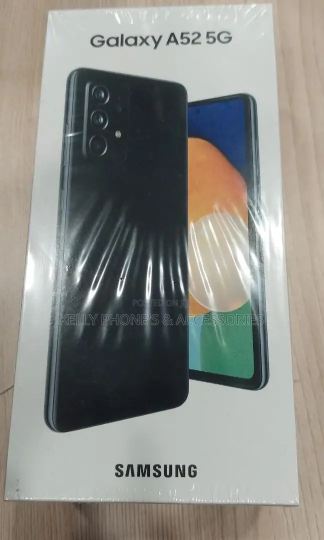 New Samsung Galaxy A52 256 GB Black
