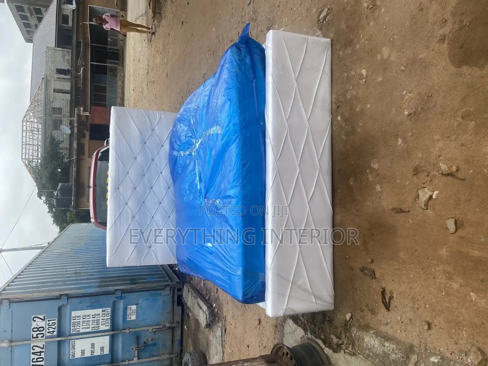 Queen Size Bed Frame With Mattress for Sale