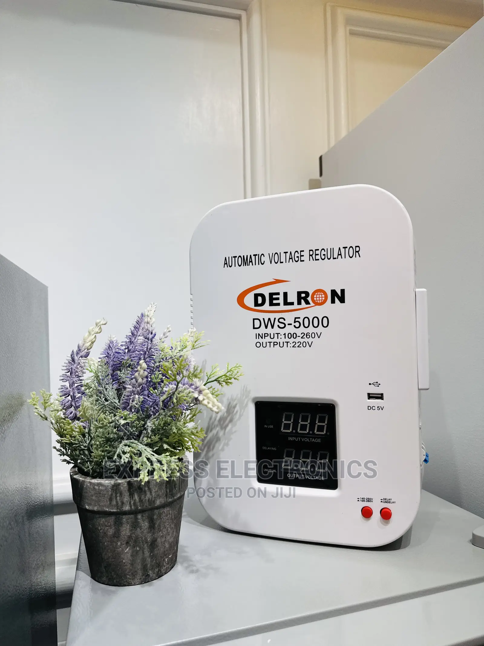 Delron Wall Mounted DWS-5000 Automatic Voltage