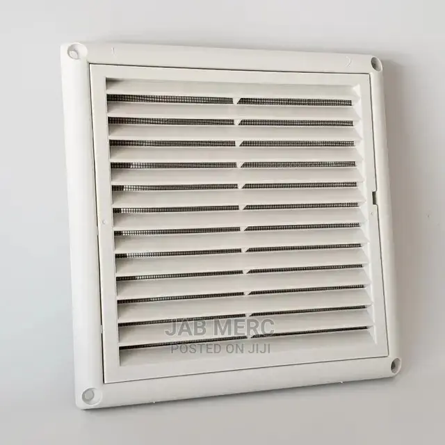 6 Inches Plastic Cover Grille Ventilation Vent Cover Outside
