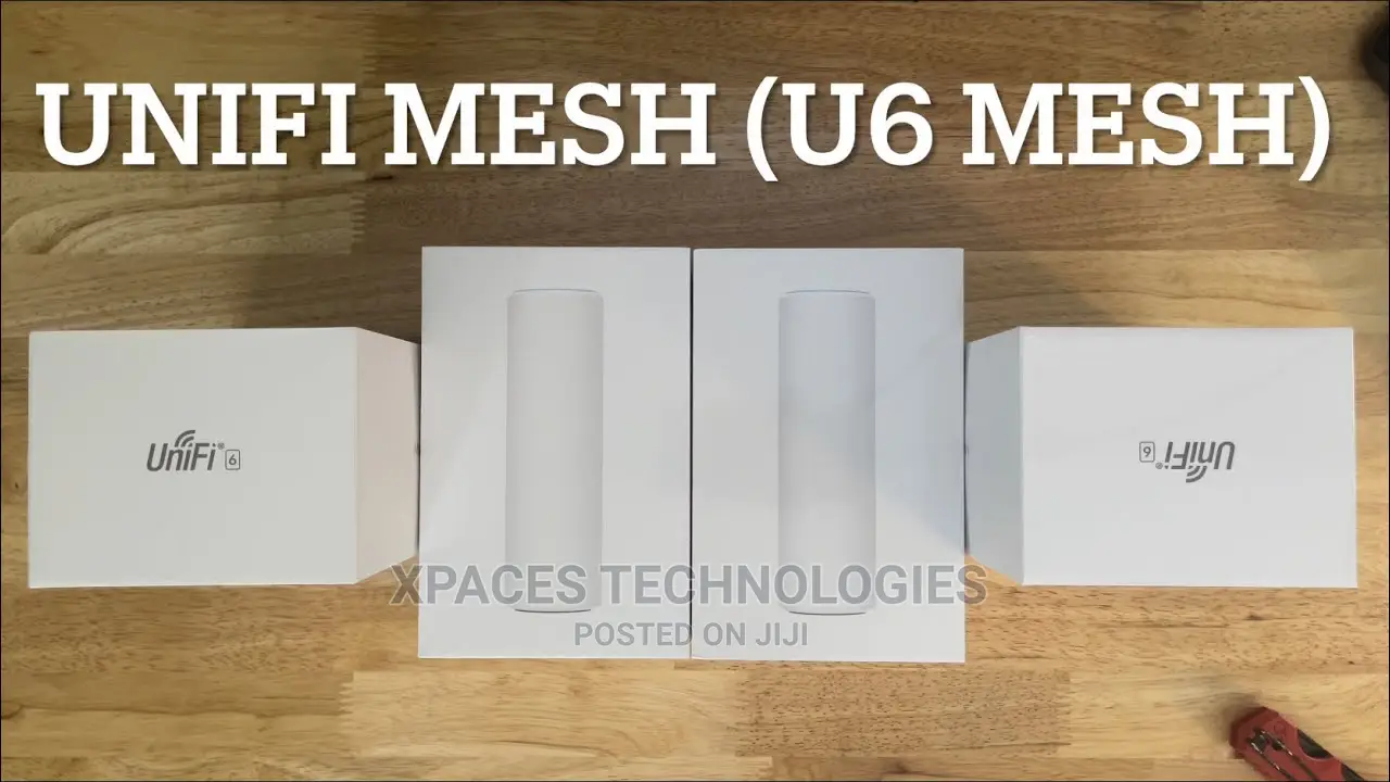 Ubiquiti Unifi U6-Mesh Access Point Wifi 6 4x4 Mimo 5.3gbps