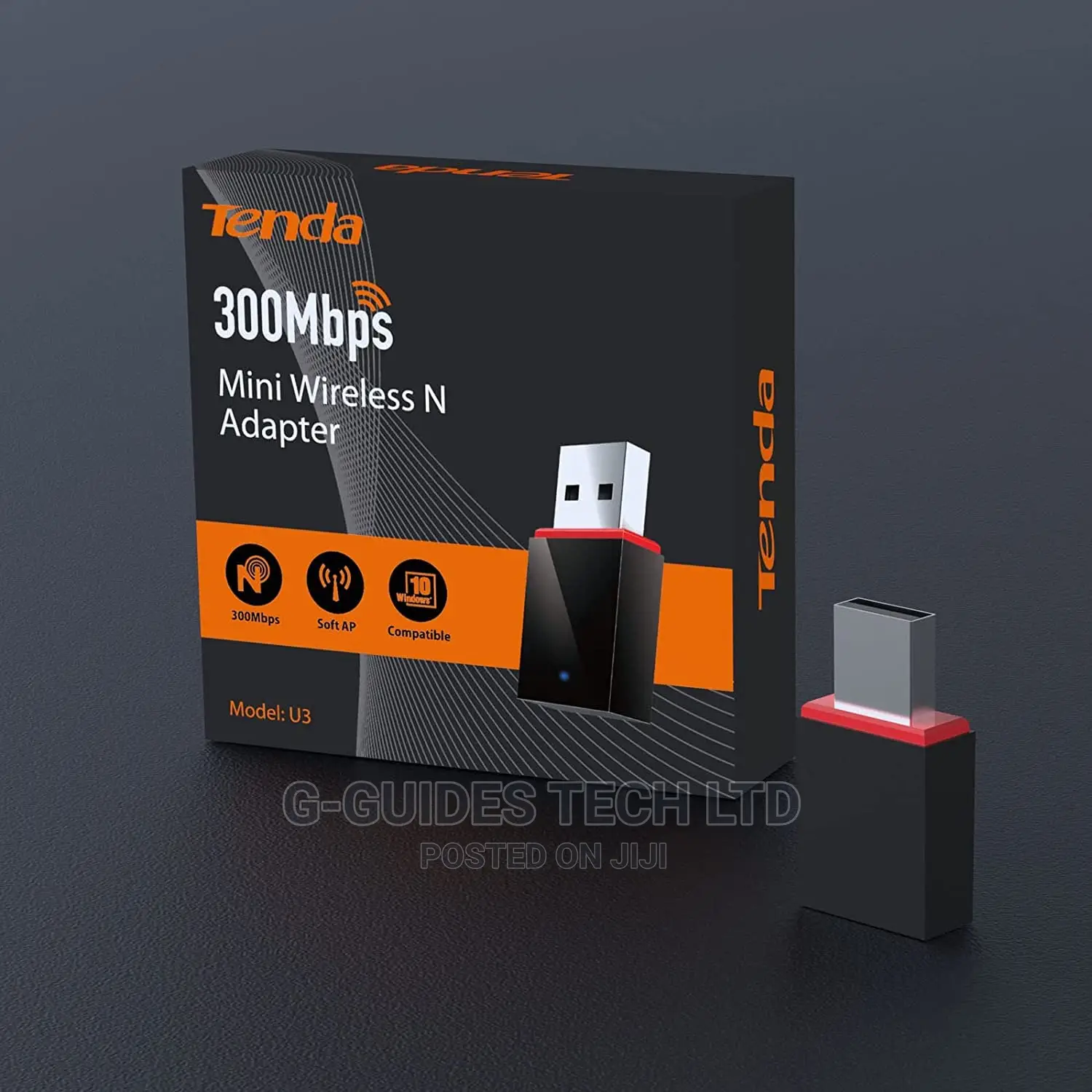 Tenda 300mbps Usb Wireless Adapter, 300mbps Wireless Adapter