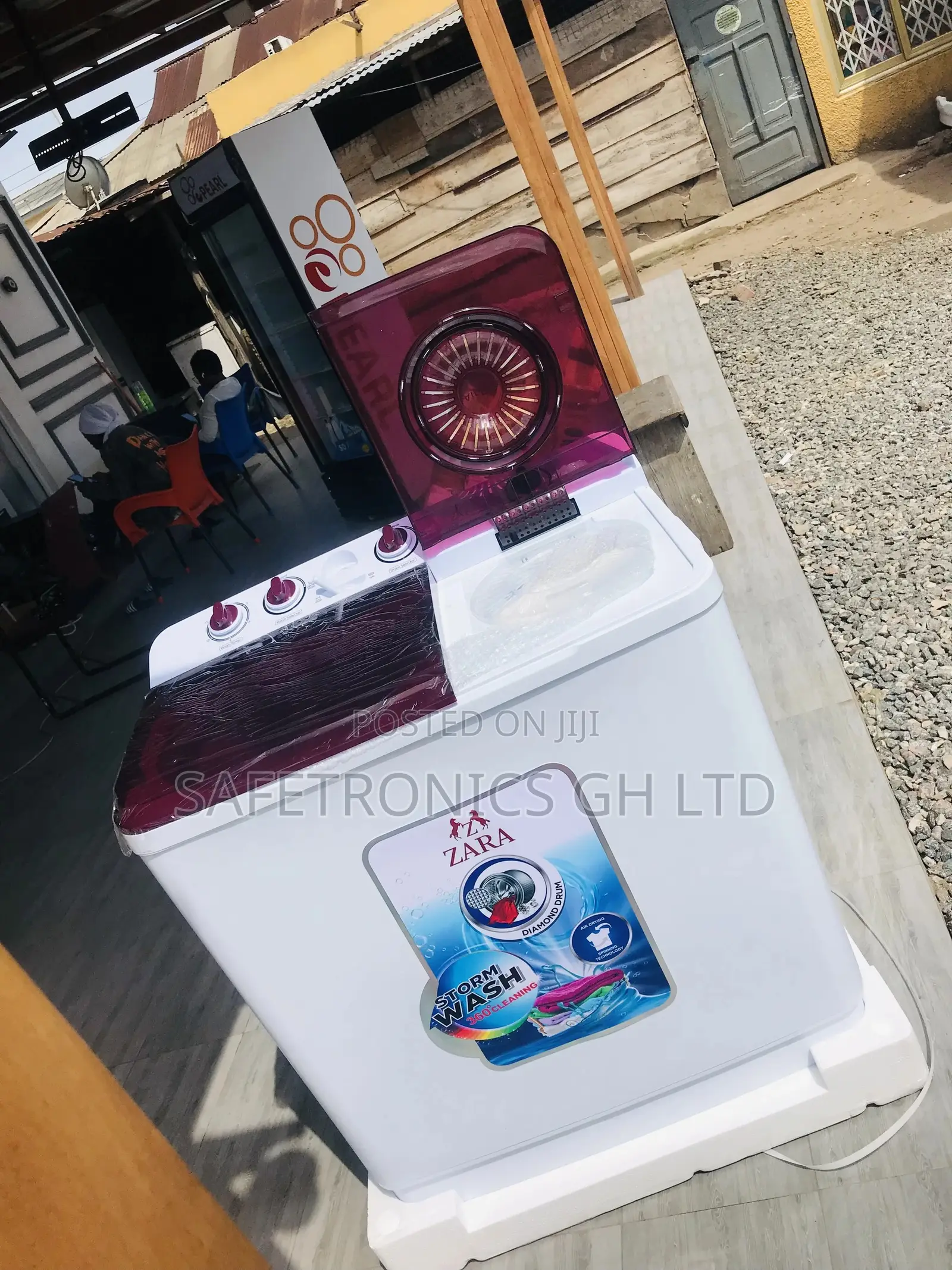 Topload Zara Washingmachine 7kg Semiautomatic